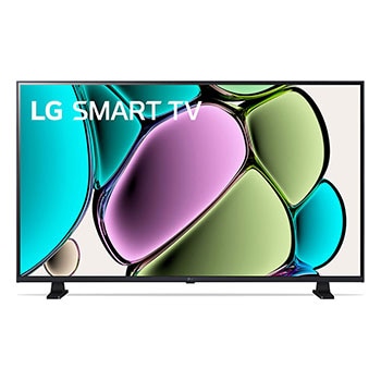 Front view of TV
