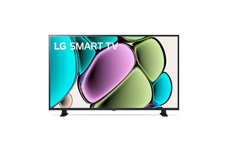 Una vista frontal del televisor LG HD