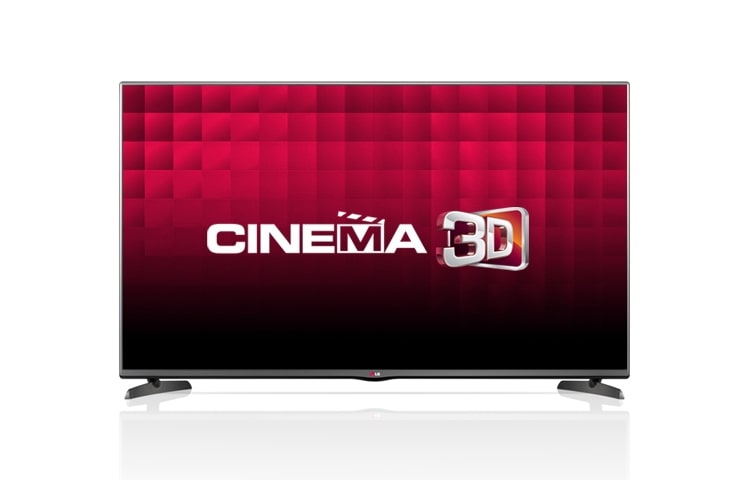 Vista frontal de LG CINEMA 3D TV 42&#34; FHD LB6200 42LB6200