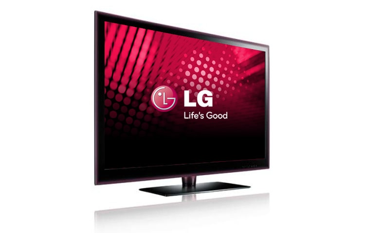 Vista frontal de Televisión sin límites 42LE5500