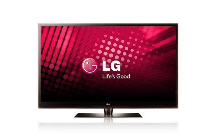 Vista frontal de Televisión sin límites 42LE7500