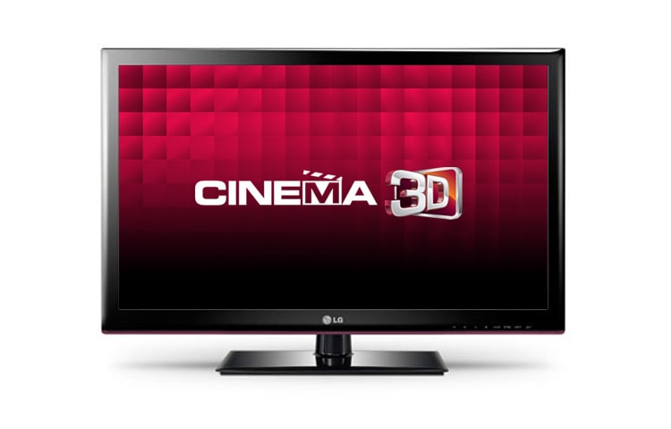 Vista frontal de LED CINEMA 3D TV FULL HD 42&#34; 42LM3400
