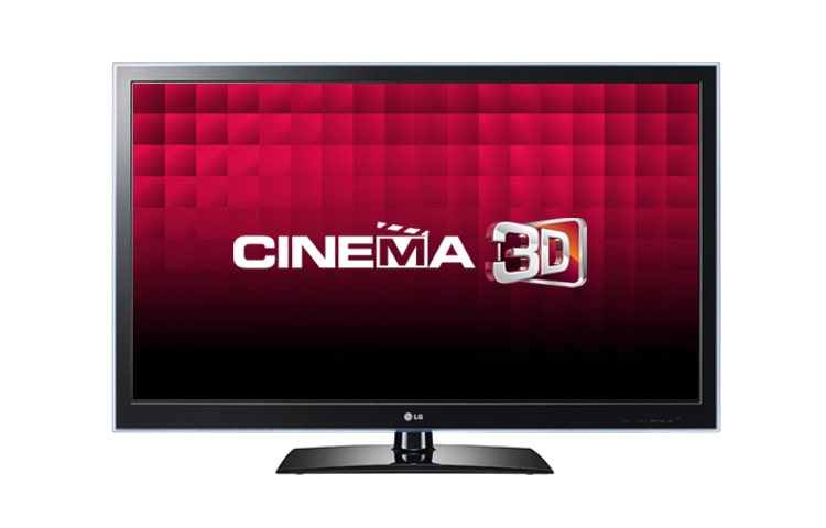 Vista frontal de Cinema 3D serie LW4500 de 42&#34; 42LW4500