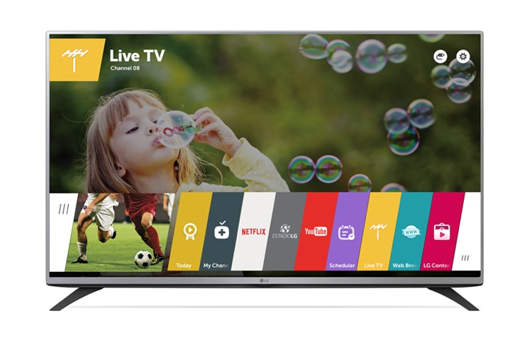 Vista frontal de LG webOS TV 43&#39;&#39; LF5900 43LF5900