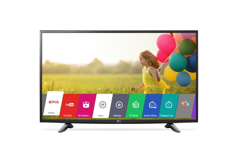 Vista frontal de LG LED Smart Full HD 43LH5730 43LH5730
