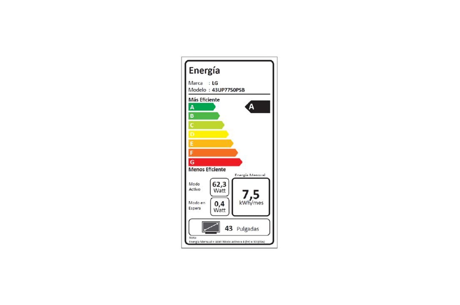 LG  LG UHD AI ThinQ 43" UP77 4K Smart TV, α5 AI Processor, Magic Remote, 43UP7750PSB