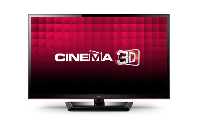 Vista frontal de LED CINEMA 3D TV FULL HD 47&#34; 47LM4600