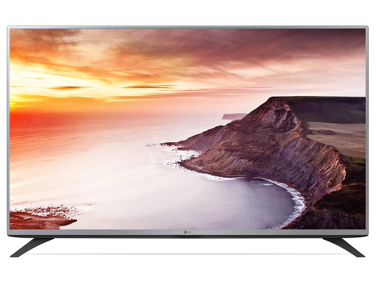 Vista frontal de LG LED Full HD TV 49” LF5410 49LF5410