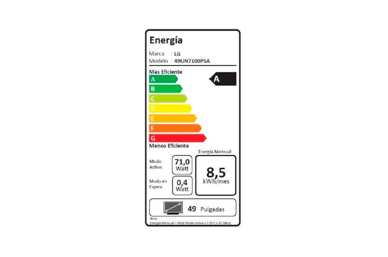 LG UHD TV 49" 4K Smart AI, 49UN7100PSA