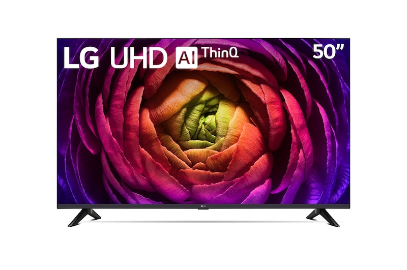 LG Televisor LG 50'' 4K- UHD AI ThinQ - Smart TV WebOS 23 α5 AI Processor 4K Gen6, 50UR7300PSA