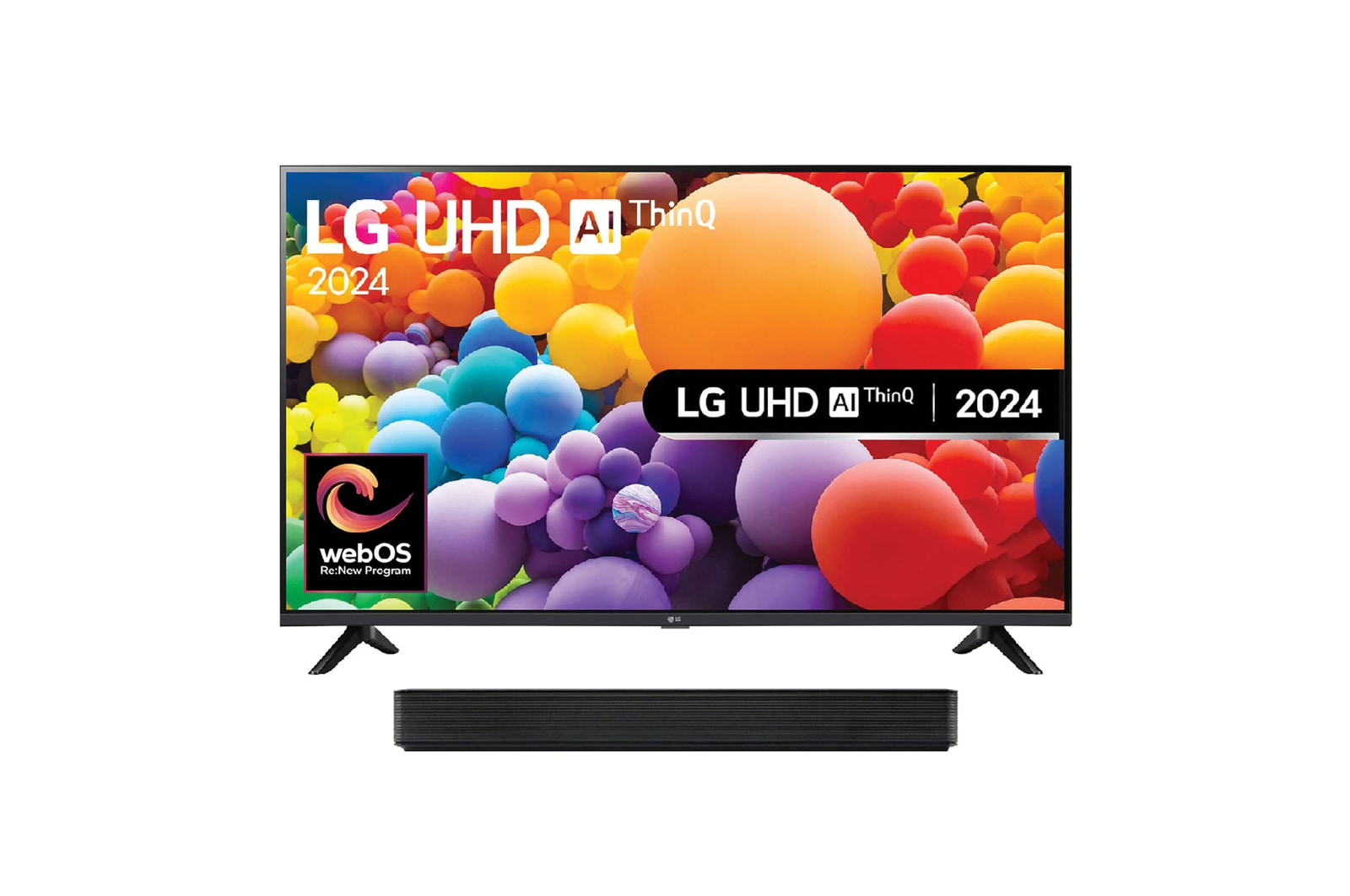 Front view with bundle