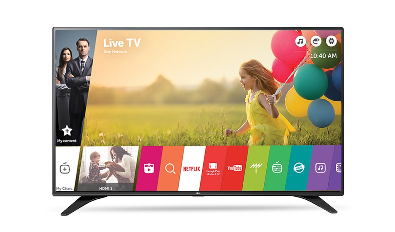 Vista frontal de LG webOS 3.0 TV 55LH6000 55LH6000