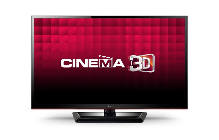 Vista frontal de LED CINEMA 3D TV FULL HD 55&#34; 55LM4600