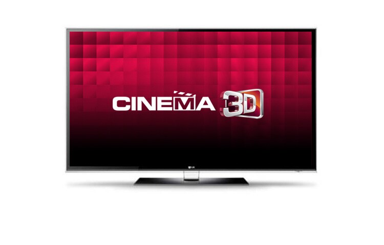 Vista frontal de Experiencia 3D más allá de los límites 55LX9500