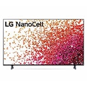 Vista frontal del televisor LG NanoCell