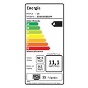 LG NanoCell 55'' NANO85 4K Smart TV con ThinQ AI(Inteligencia Artificial), α7 AI Processor, 55NANO85SPA