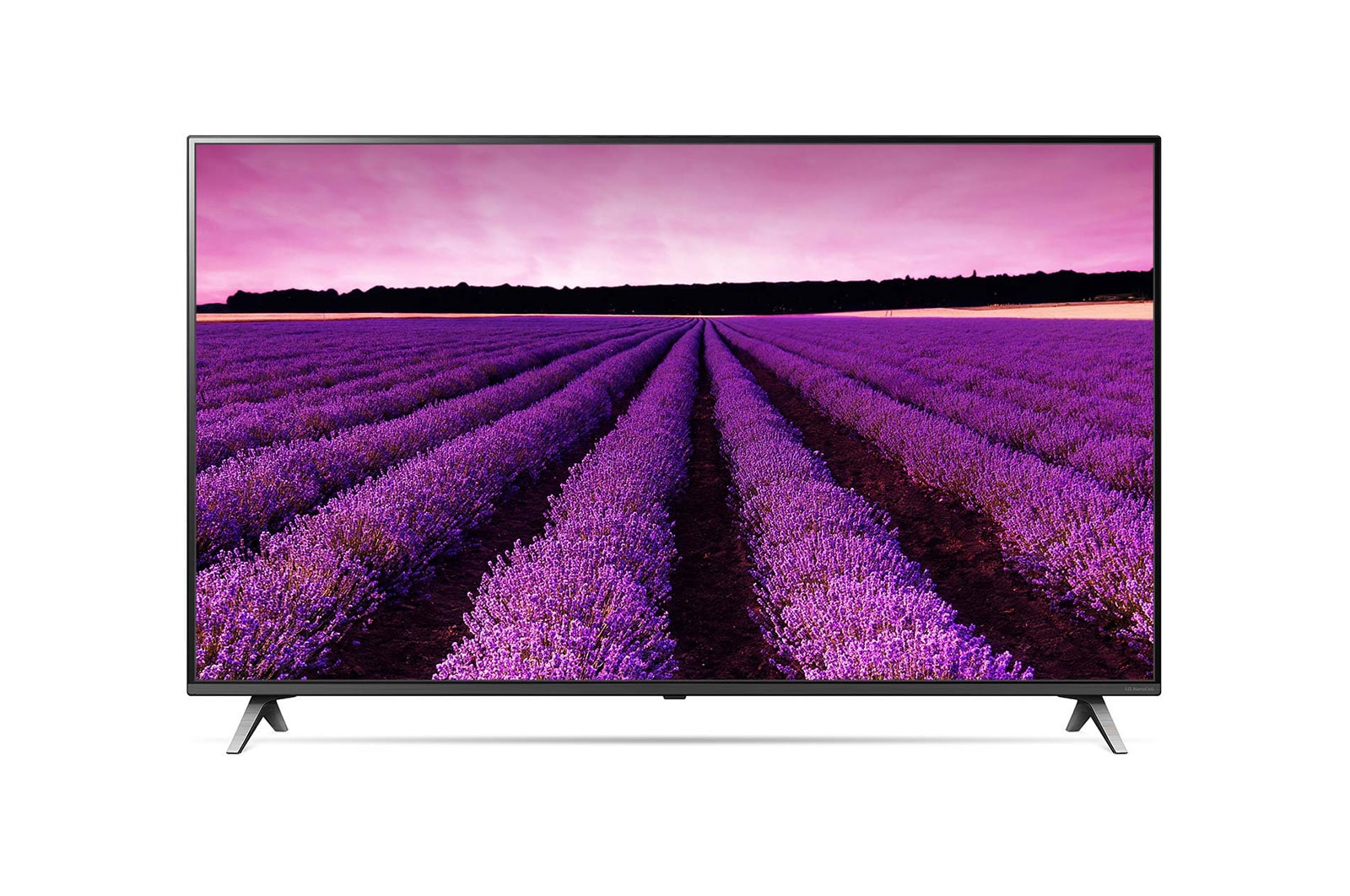 Vista frontal de NanoCell 55&#34; LG SMART AI TV 55SM8000PSA