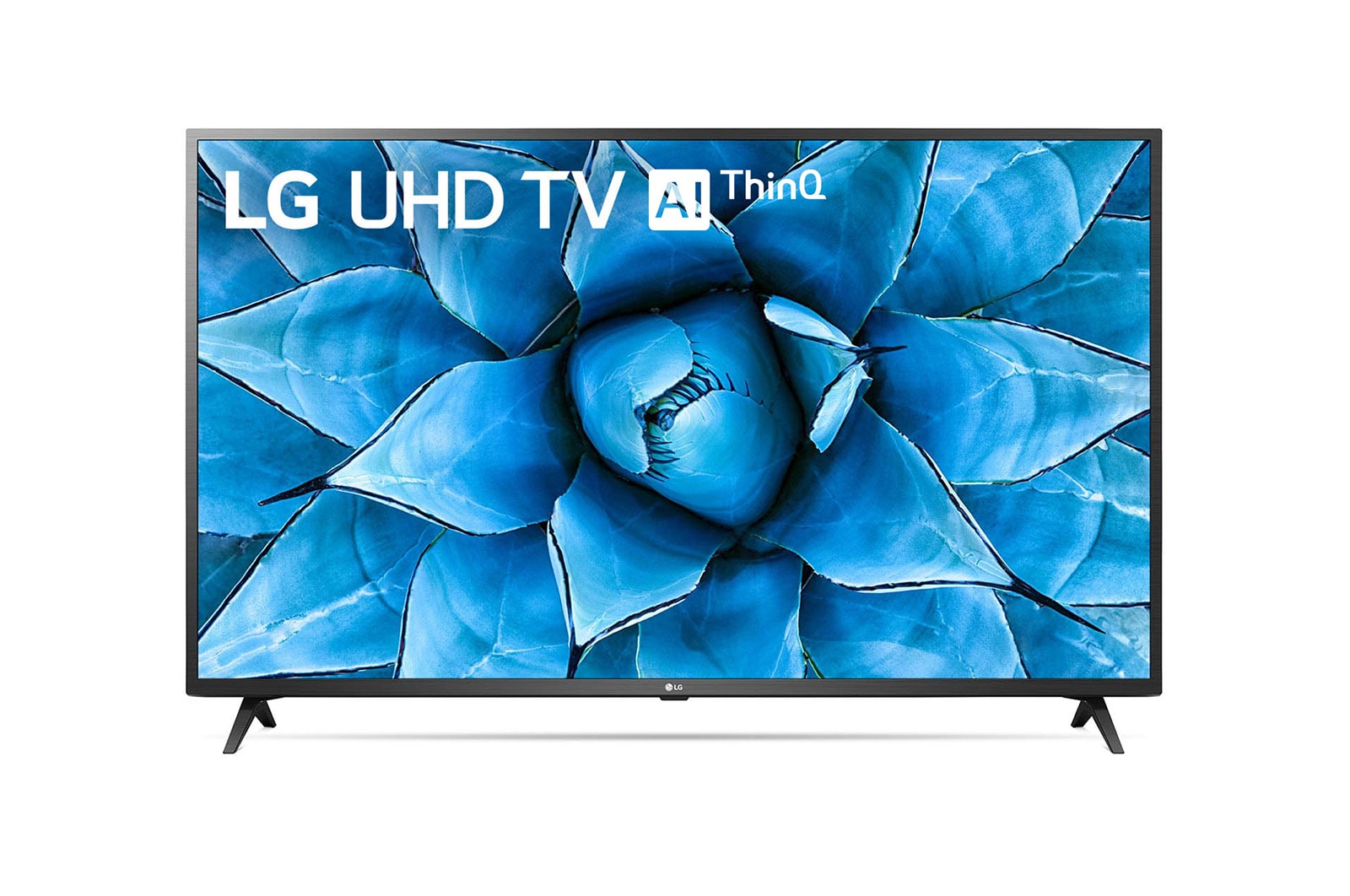 Vista frontal de LG UHD TV 55&#34; 4K Smart AI 55UN7310PSC