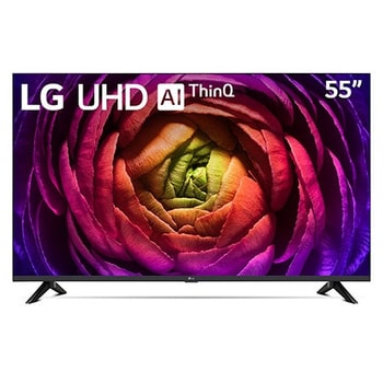 Televisor LG 55'' 4K- UHD AI ThinQ - Smart TV WebOS 23 α5 AI Processor 4K  Gen6 - 55UR7300PSA