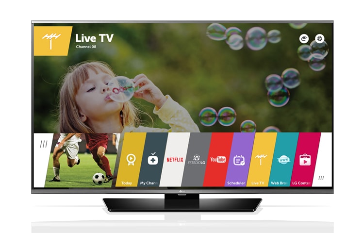 Vista frontal de LG webOS TV 40&#39;&#39; LF6350 40LF6350