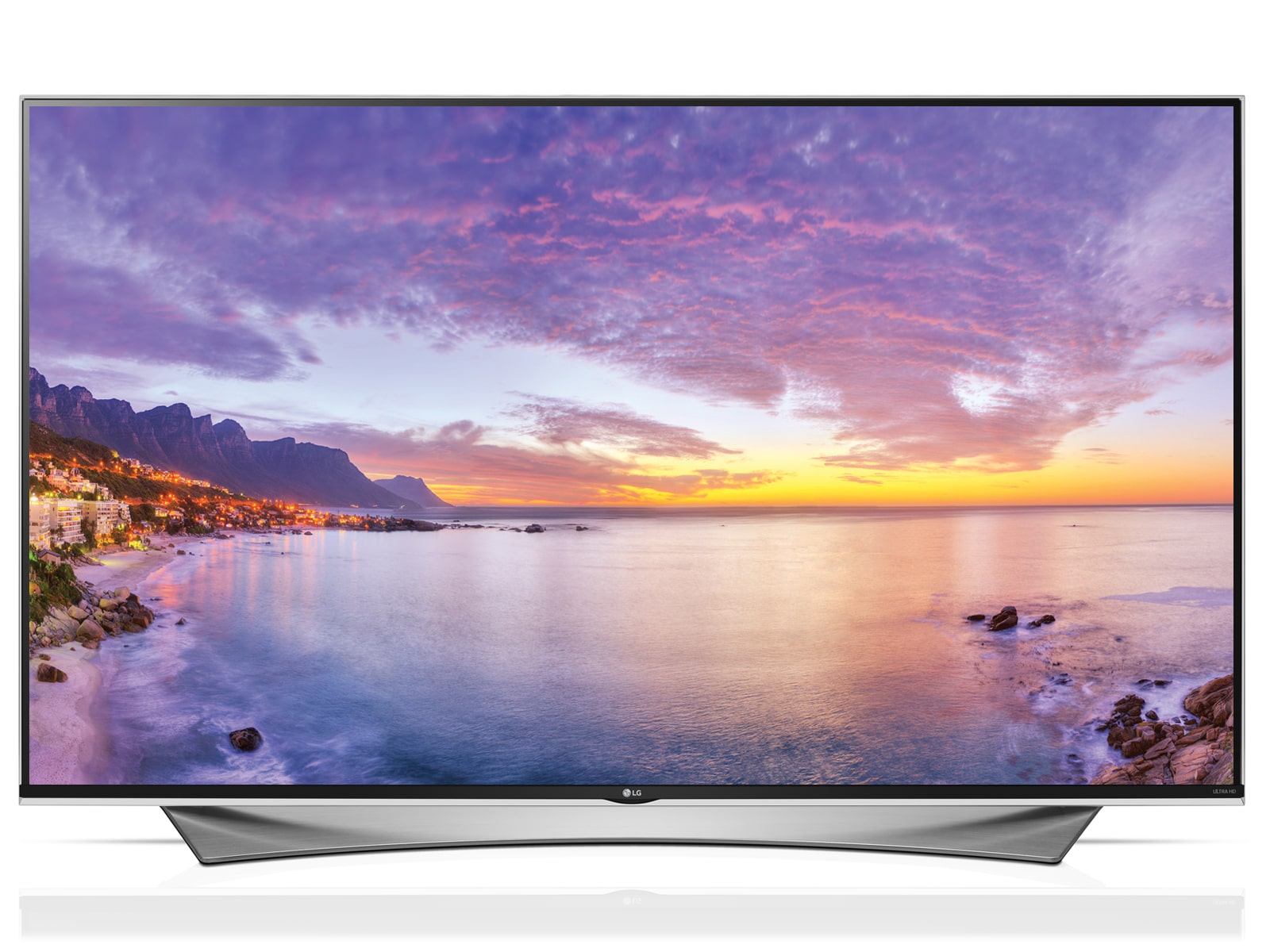 Vista frontal de LG Super UHD 4K 65&#39;&#39; UF9500 65UF9500