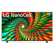 LG Televisor LG 70" Nanocell 4K UHD - α5 AI Processor 4K Gen6 - SmartTV WebOS 23, 70NANO77SRA