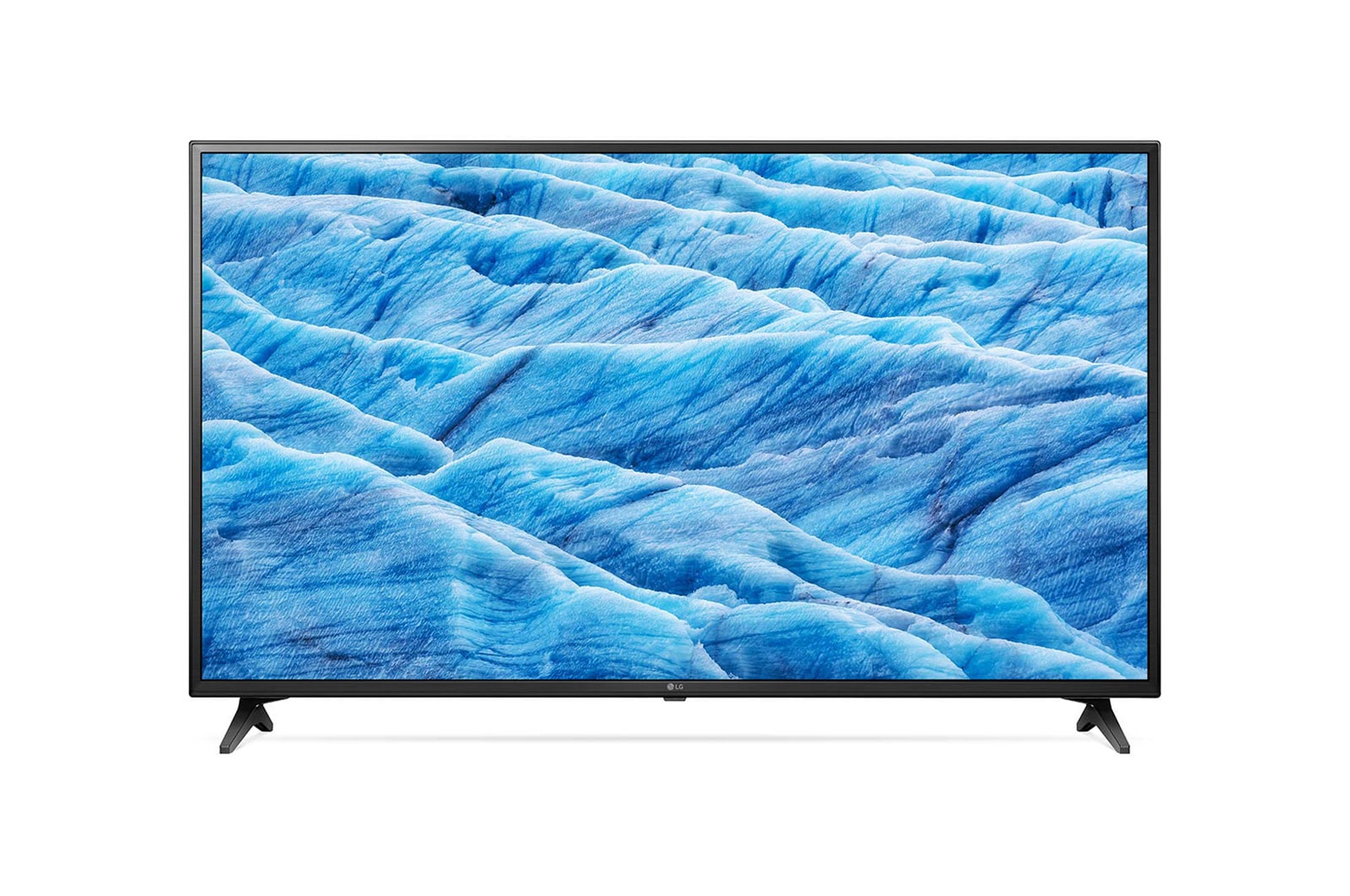Vista frontal de UHD 70&#34; LG SMART AI TV 70UM7370PSA