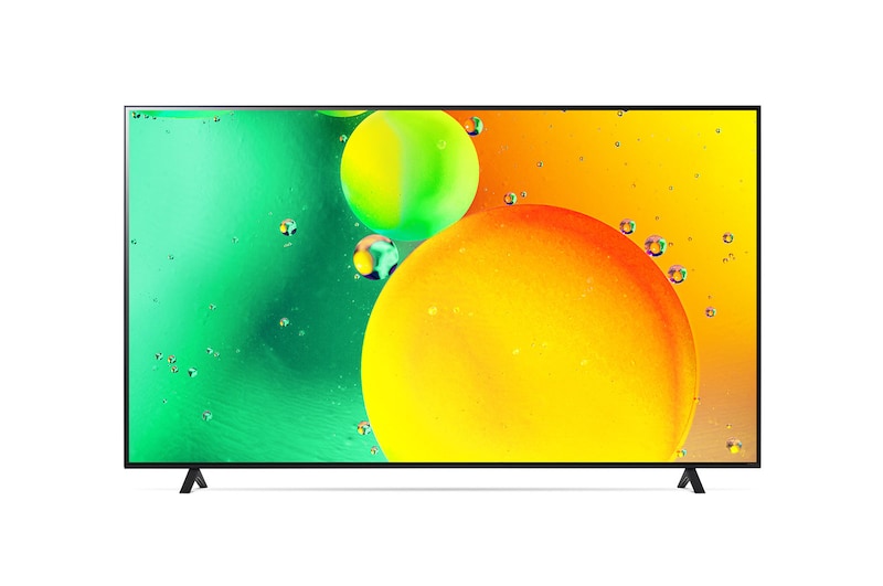 LG NanoCell 75'' NANO75 4K Smart TV con ThinQ AI (Inteligencia Artificial), 4K Procesador Inteligente α5 generación 5, 75NANO75SQA