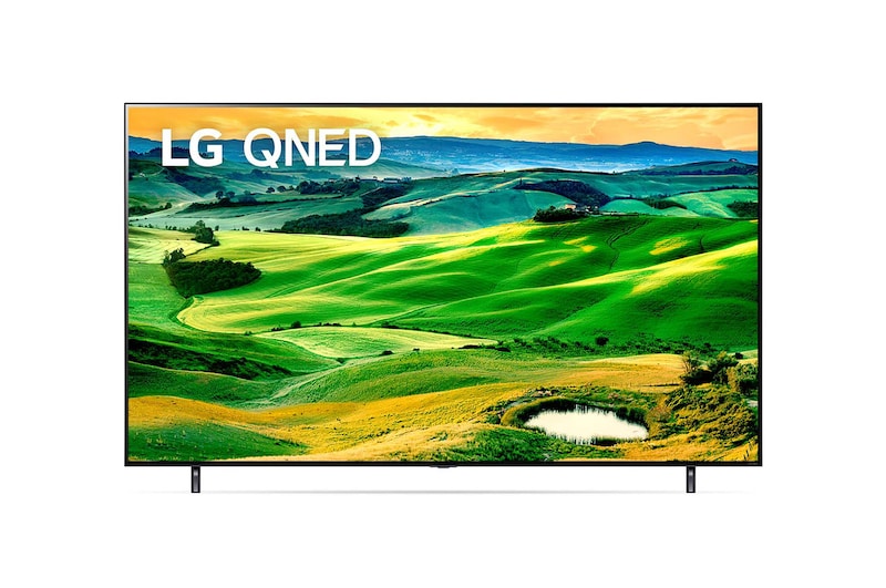 LG LG QNED 75" QNED80 4K Smart TV con ThinQ AI (Inteligencia Artificial), 4K Procesador Inteligente α7 generación 5, 75QNED80SQA