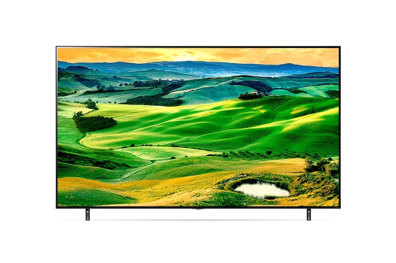 LG LG QNED 75" QNED80 4K Smart TV con ThinQ AI (Inteligencia Artificial), 4K Procesador Inteligente α7 generación 5, 75QNED80SQA
