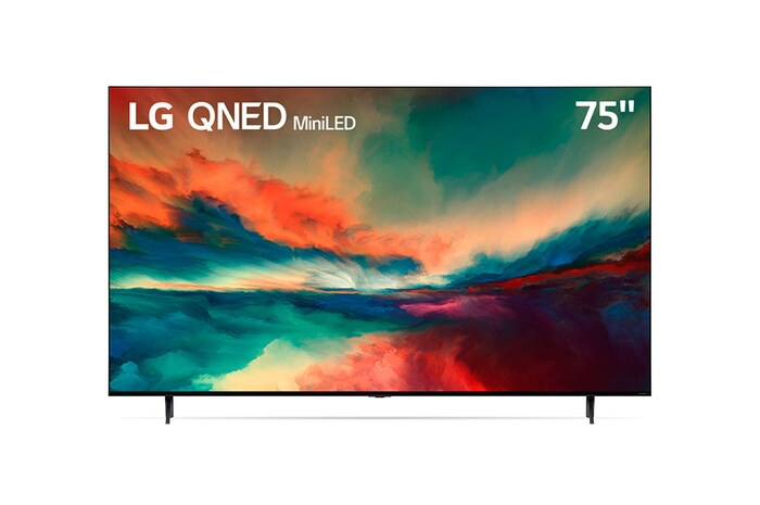 LG Televisor LG QNED MiniLED 85 75'' 4K SMART TV con ThinQ AI, 75QNED85SRA