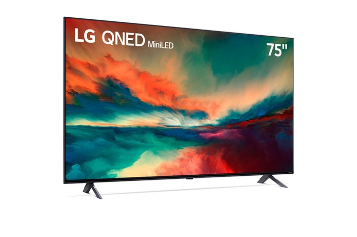 LG Televisor LG QNED MiniLED 85 75'' 4K SMART TV con ThinQ AI, 75QNED85SRA