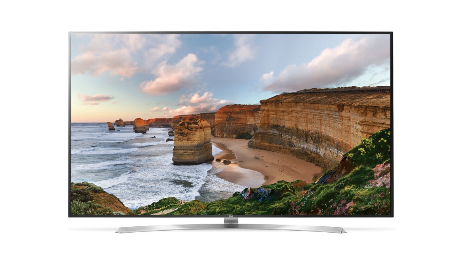 Vista frontal de LG UHD 4K TV 75UH6550 75UH6550
