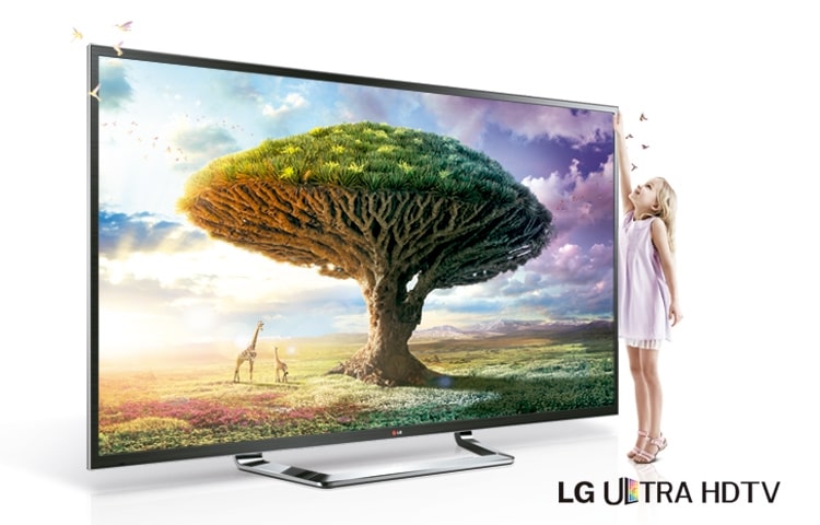 Vista frontal de El primer televisor ULTRA HD de 84” del mundo  84LM9600