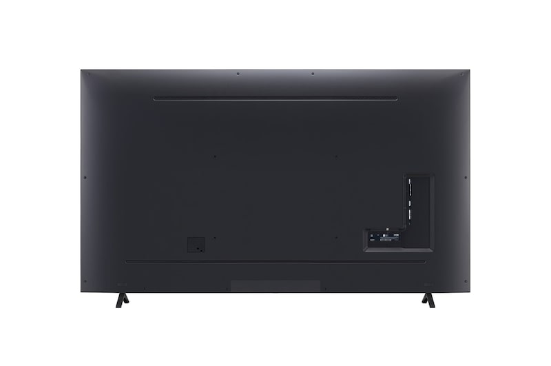 Vista trasera del TV LG UHD, UT80