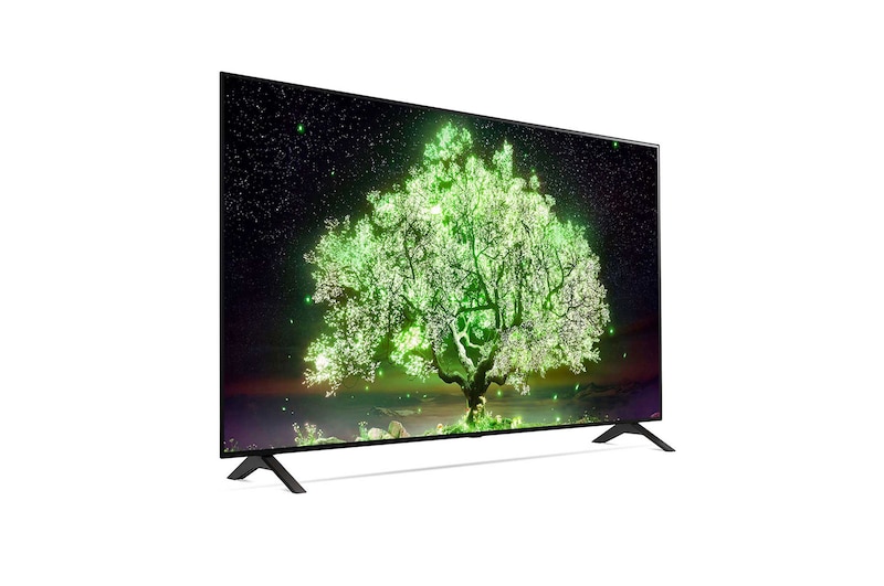 LG OLED 48" A1 4K Smart TV con ThinQ AI(Inteligencia Artficial), α7 Gen4 AI Processor, OLED48A1PSA