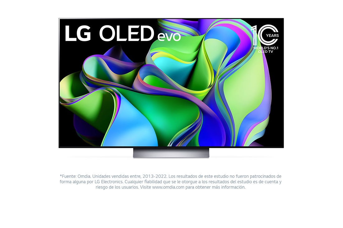 Televisor LG OLED evo 65'' C3 4K SMART TV con ThinQ AI 2023