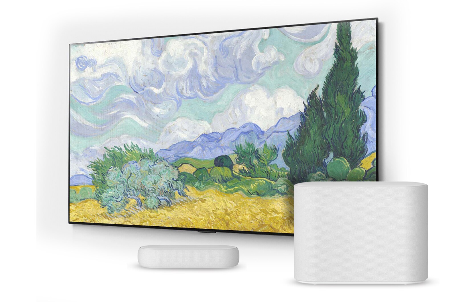 LG OLED evo 65'' G1 4K Smart TV con ThinQ AI (Inteligencia Artficial), α9 Gen4 AI Processor + Barra de Sonido LG QP5W, OLED65G1PSA/QP5W