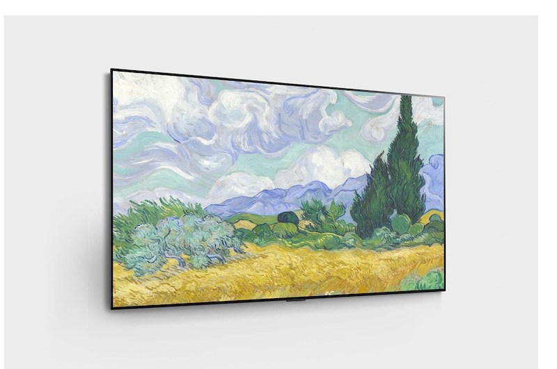 LG  LG OLED evo 77" G1 Diseño de Galería 4K Smart TV con ThinQ AI(Inteligencia Artficial), α9 Gen4 AI Processor, OLED77G1PSA