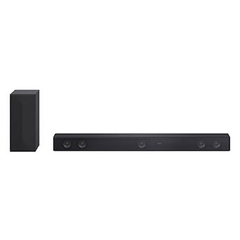 Front view of  soundbar