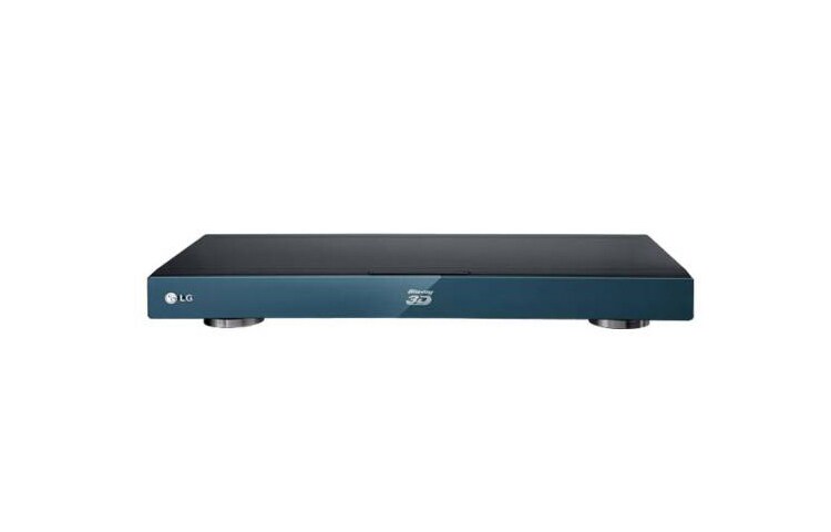 Vista frontal de Reproducción de discos Blu-ray 3D en 1080p Full HD y Full Conectividad BX580