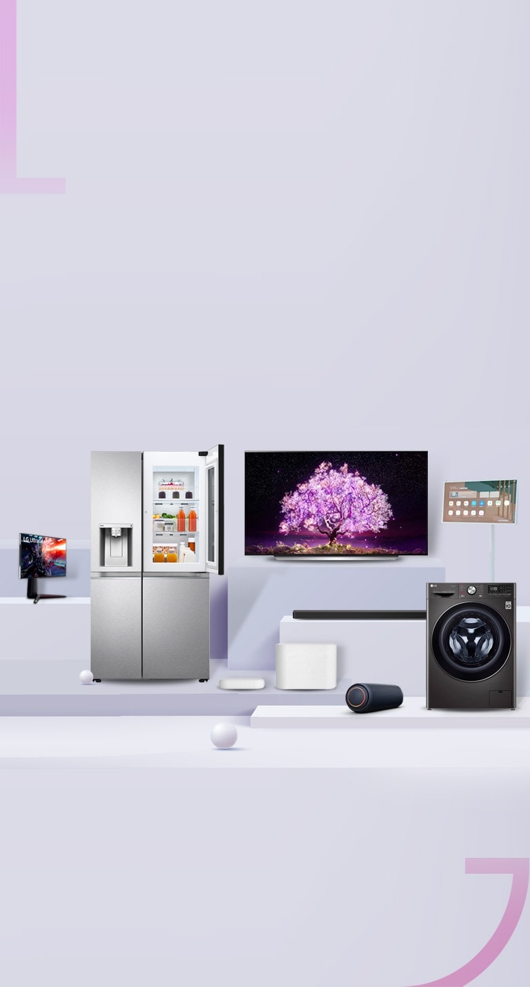 Compra hasta en 12 cuotas sin interés en LG.COM1