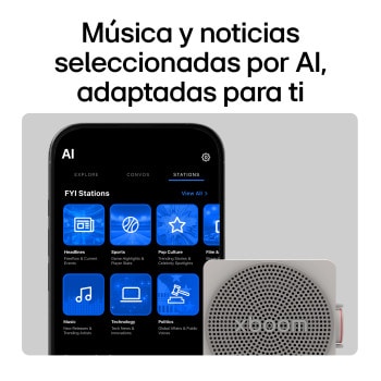 LG Parlante LG Xboom Mini - Diseño compacto, MINI