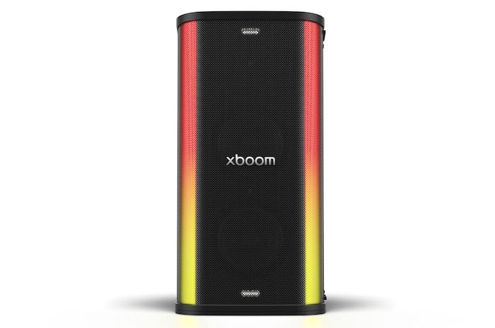LG xboom Stage501 by will.i.am | Parlante portátil para fiestas con sonido potente y AI Karaoke Master, STAGE501