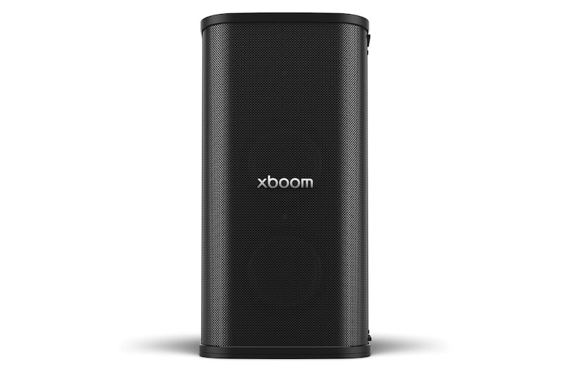 LG xboom Stage501 by will.i.am | Parlante portátil para fiestas con sonido potente y AI Karaoke Master, STAGE501