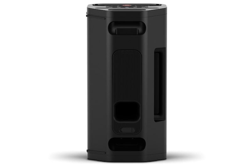 LG xboom Stage501 by will.i.am | Parlante portátil para fiestas con sonido potente y AI Karaoke Master, STAGE501