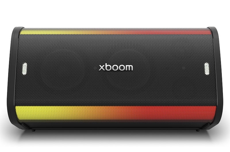 LG xboom Stage501 by will.i.am | Parlante portátil para fiestas con sonido potente y AI Karaoke Master, STAGE501
