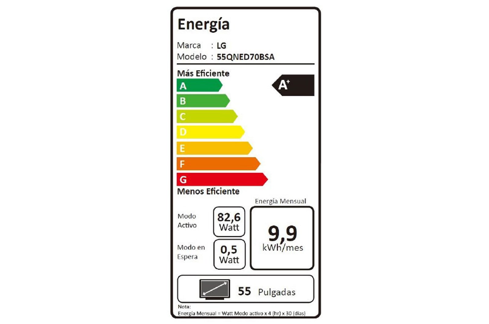  Smart TV LG 55" QNED AI Mini LED QNED70 4K 2026