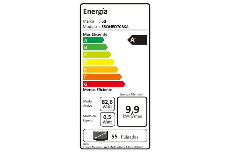  Smart TV LG 55" QNED AI Mini LED QNED70 4K 2026