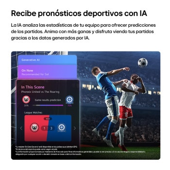 Smart TV 75" LG QNED evo AI QNED80 Mini LED 4K 2026